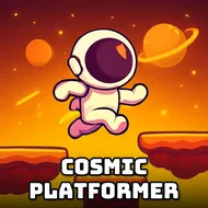Cosmic Platformer - Coin Collector game